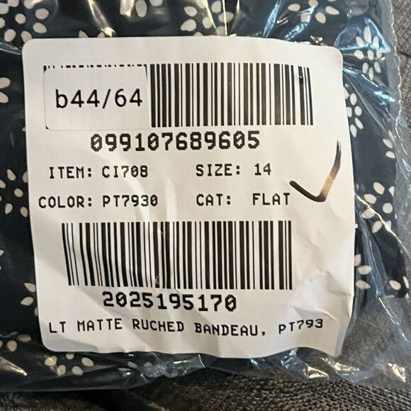 J. Crew Long-torso Gemma ruched bandeau one-piece Faded Black Size 14 NWT CI708 - Picture 8 of 8